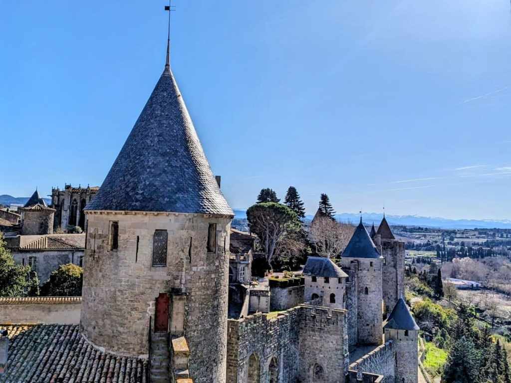 Picture of Carcassonne Castle, a visit during your French immersion program in South of France