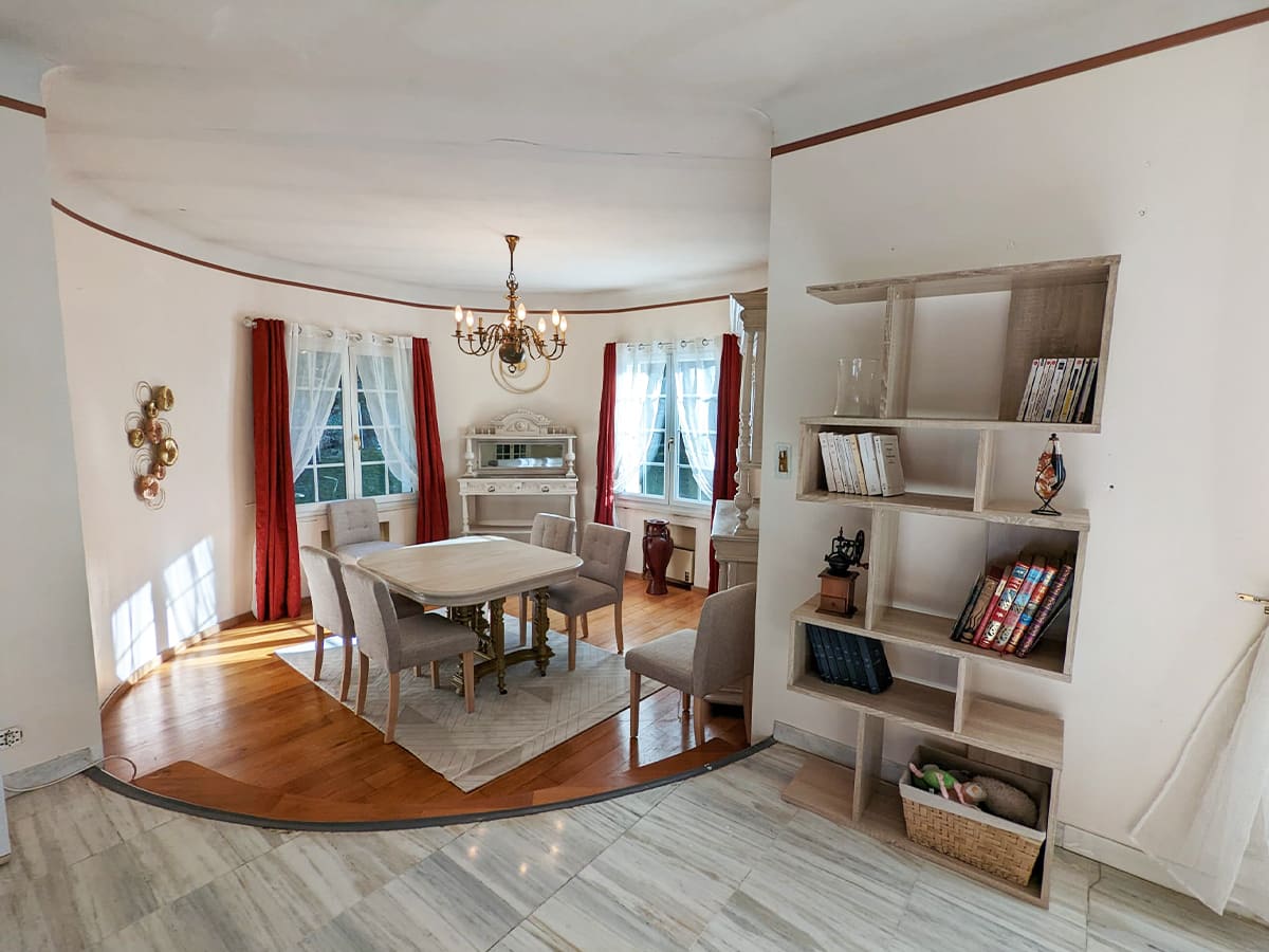Picture of dining room (shared space) Interior of French Teacher house and host for French immersion program